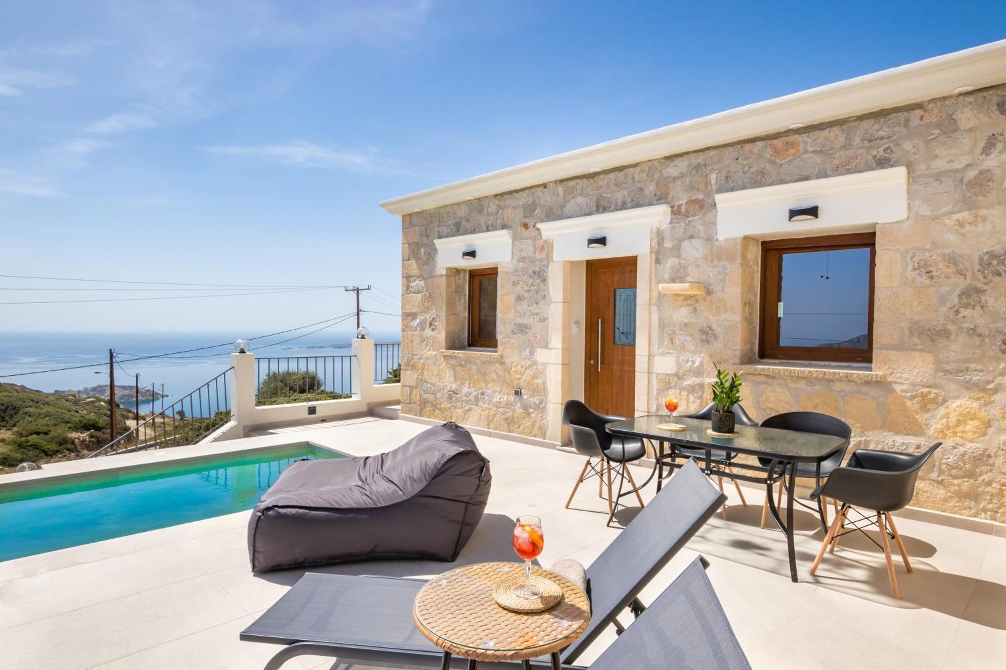 Lithos Luxury Pool Villa การ์ปาตอส ภายนอก รูปภาพ